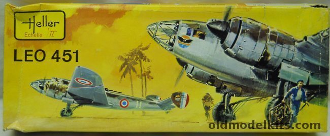 Heller 1/72 Liore et Olivier Leo 451, L 389 plastic model kit